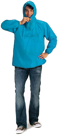 japanese anorak blue