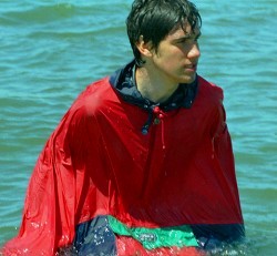 Poncho black.